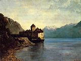 Gustave Courbet Ch_teau of Chillon 3 painting